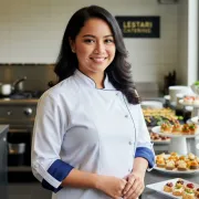 Ibu lestari pemilik catering