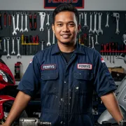 pak ferry pemilik bengkel